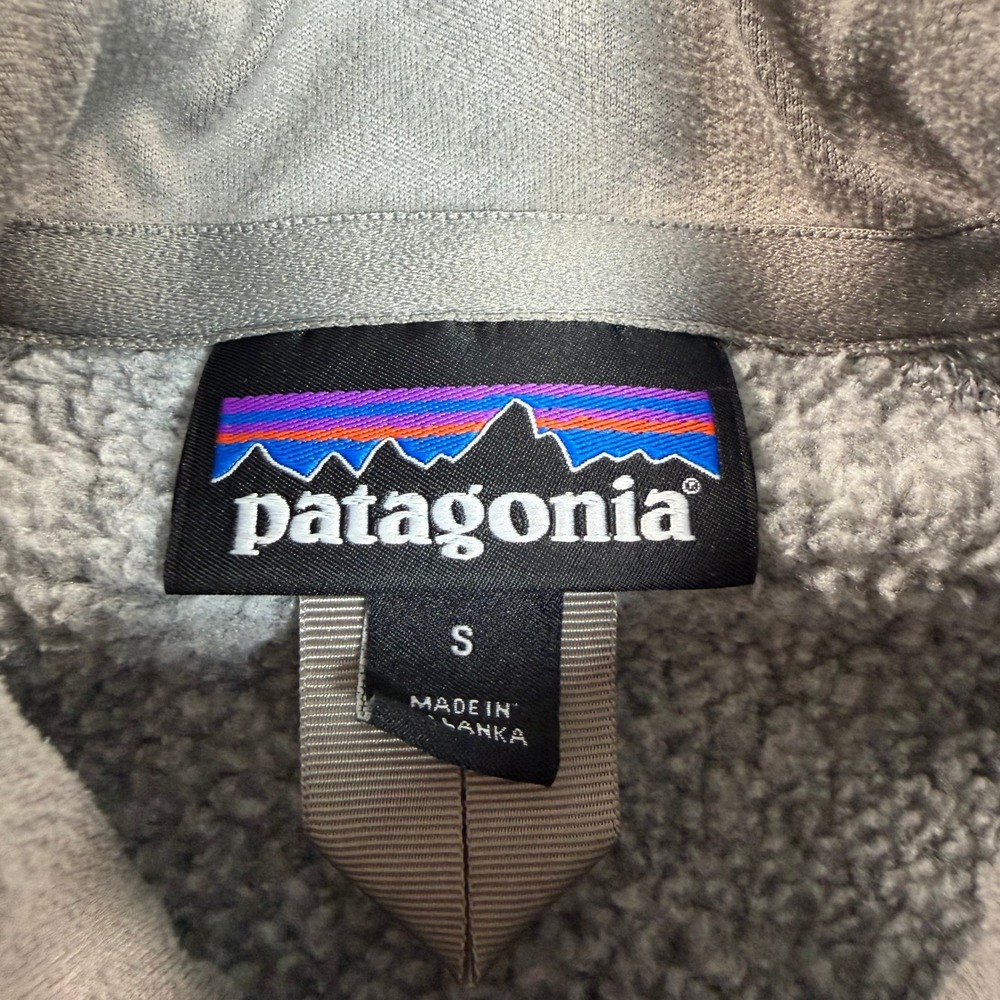 Patagonia Womens Better Sweater Full Zip Jacket Grey Heather Small 25543 - Picture 9 of 13